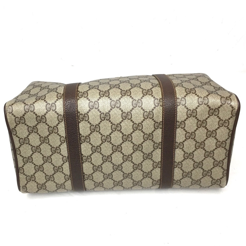 Authentic Gucci brown Boston satchel bag - Picture 9 of 15